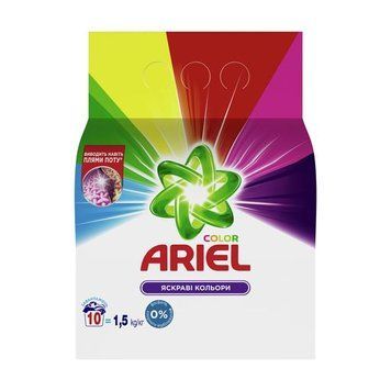 Стиральный порошок Ariel Color Яркие Цвета 1.5 кг 10 стирок 5413149635135 фото