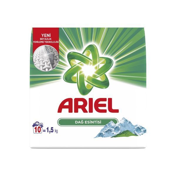 Стиральный порошок Ariel Горная Свежесть 1.5 кг 10 стирок 5413149634015 фото