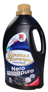 Гель для стирки Spuma di Sciampagna Nero Puro 1710 мл (38 стирок) 463270704 фото
