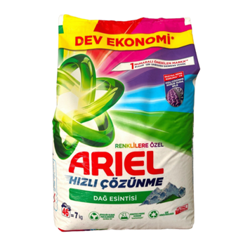 Стиральный порошок Ariel Горная Свежесть 7 кг 46 стирок 8006540465127 фото