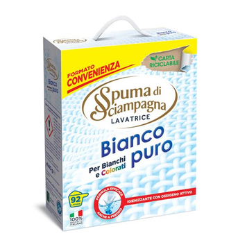 Стиральный порошок Spuma Di Sciampagna Bianco Puro 4.14 кг 92 стирки 8007750017908 фото